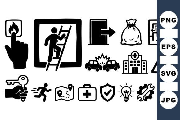 Emergency Exit Icon Set Bundle: A Crafts and Graphics Review