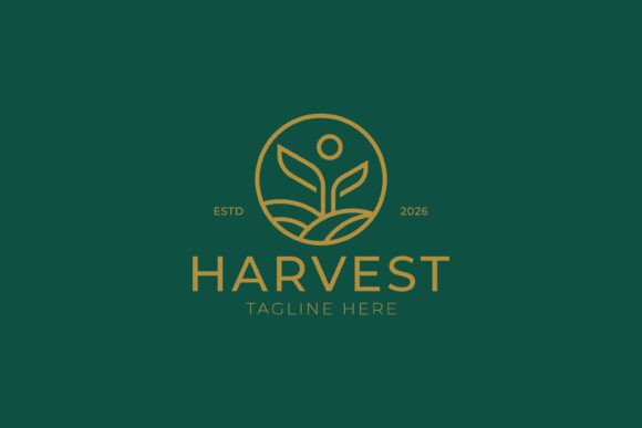 Harvest Logo Farm Field Agriculture Graphics and Logos Review