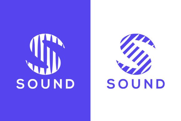 Sound Letter S Logo with Wave Stripe: Graphics & Logo Templates Review
